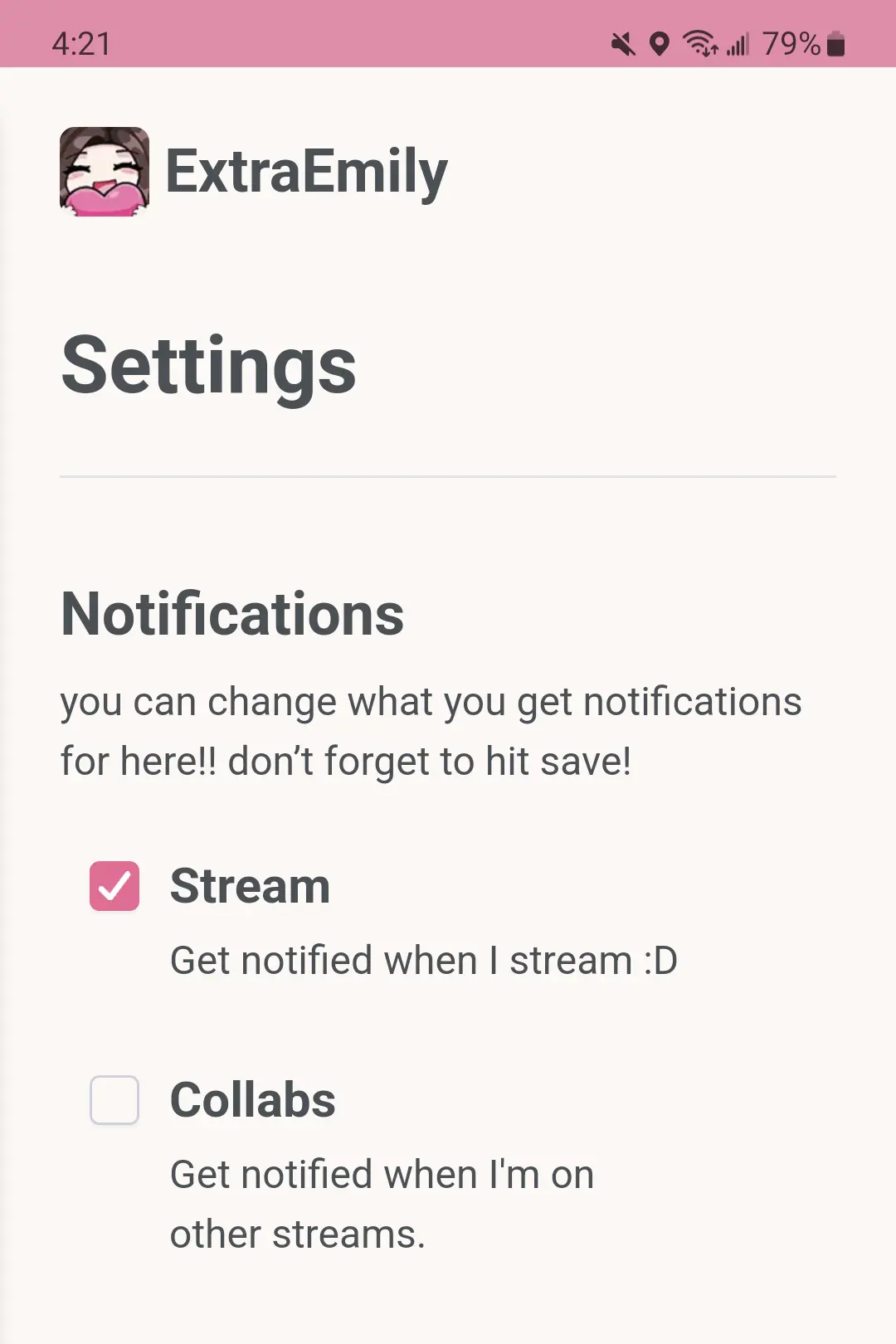 Return back to the App