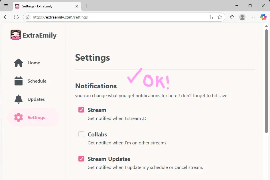 Set up Notifications